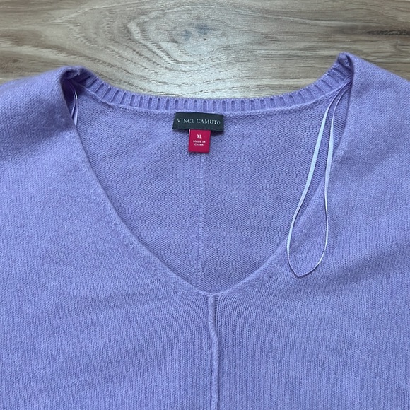 Digital Lavender Vince Sweater - Picture 2 of 6